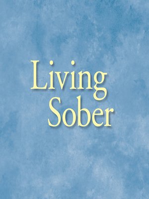 cover image of Living Sober